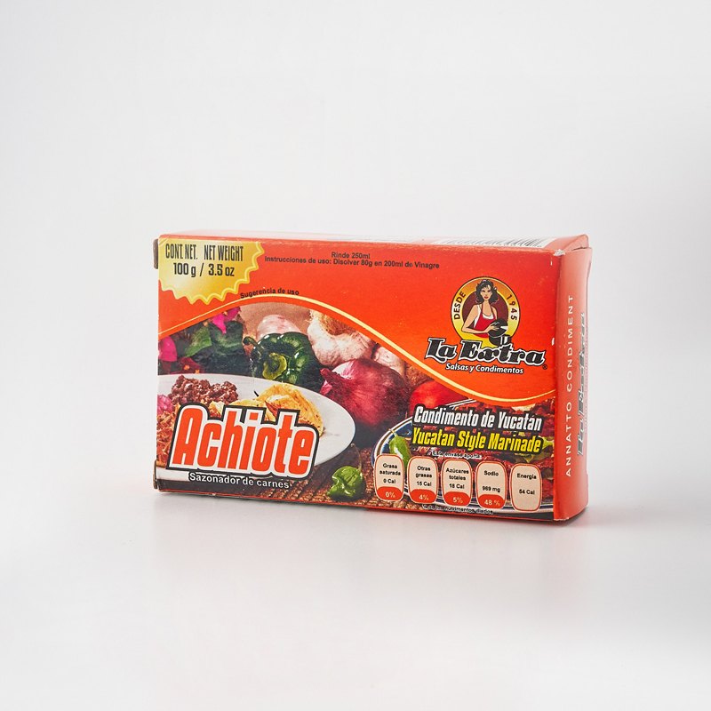 Achiote La Extra En Pasta X100grs