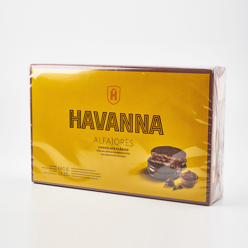 Alfajor Havanna Chocolate Caja X12u