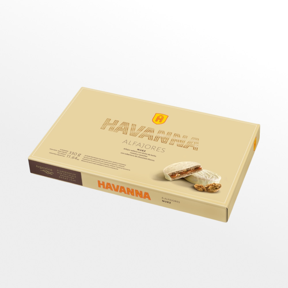 Alfajor Havanna Nuez X6unid