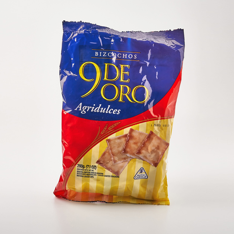Bizcocho 9 De Oro Agridulce X200grs