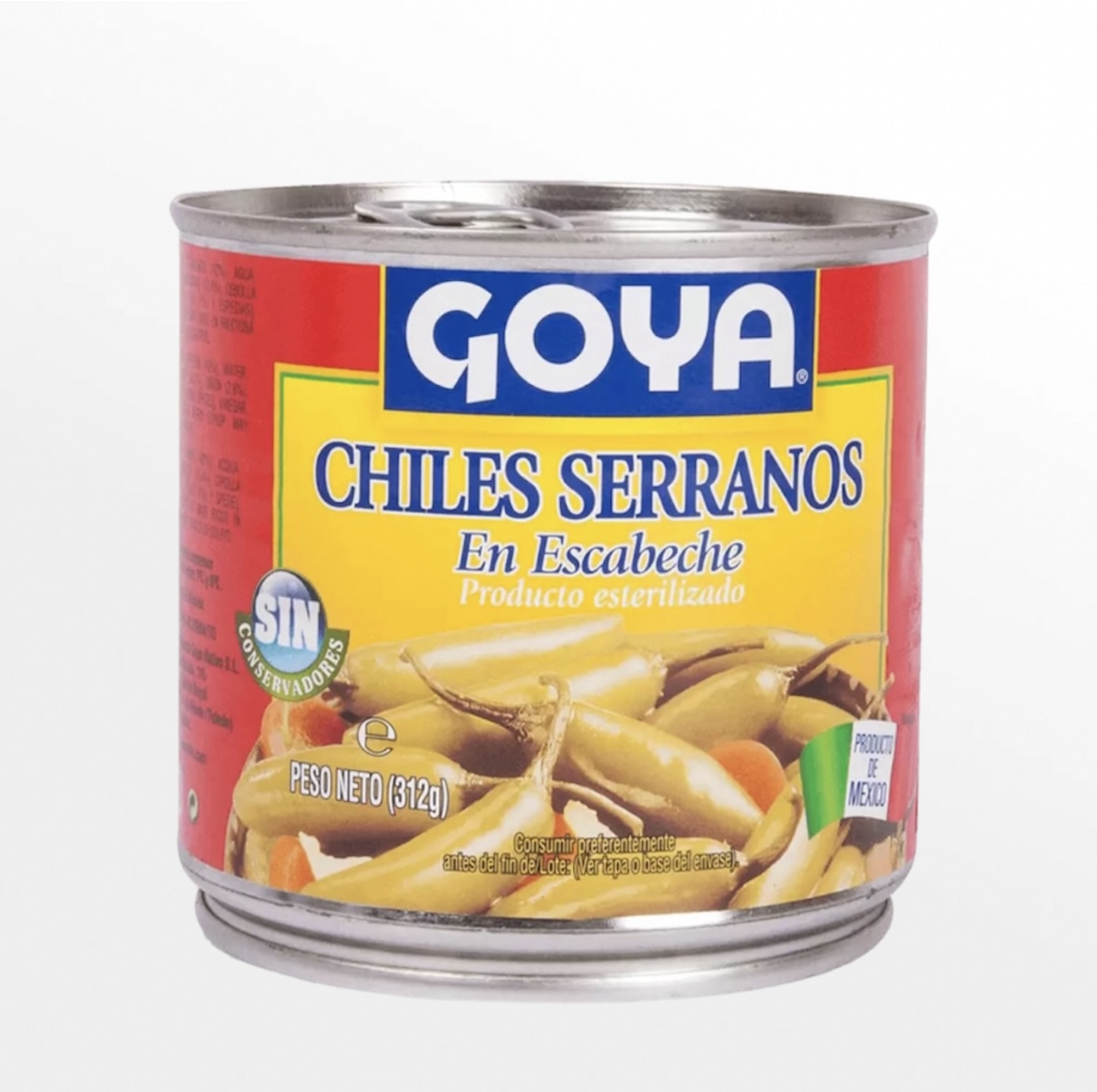 Chiles Goya Serranos Escabeche X312
