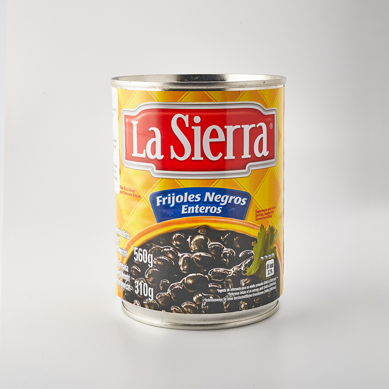 Frijoles La Sierra Negro Enteros X560g