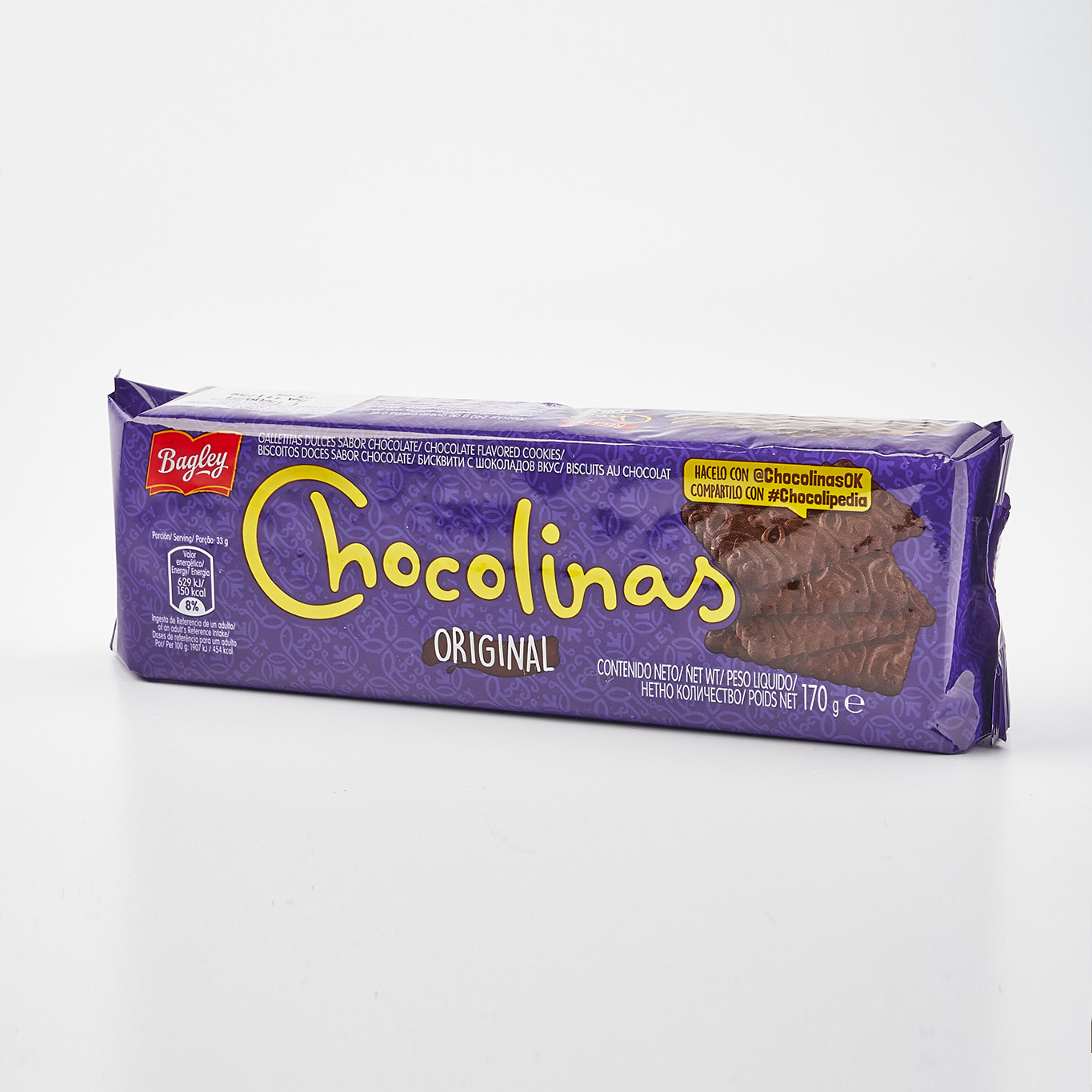 Galletas Bagley Chocolinas X150grs