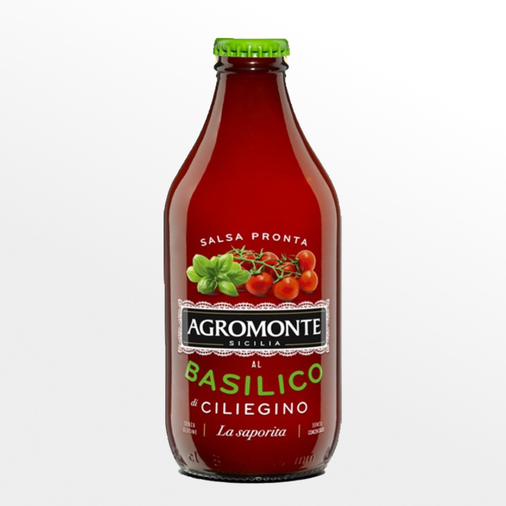 Salsa Ciliegino Agromonte Basilico X330grs.