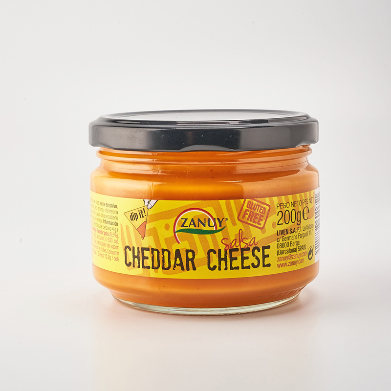 Salsa Zanuy Cheddar X200grs