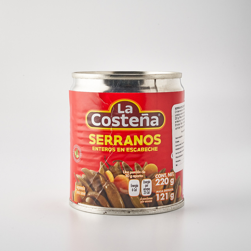 Serranos La Costeña Escabeche X220g