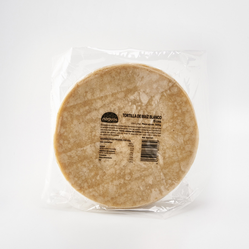 Tortilla Nagual Maiz X20unid