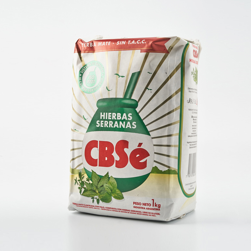 Yerba Mate Cbse Hierbas Serranas X1