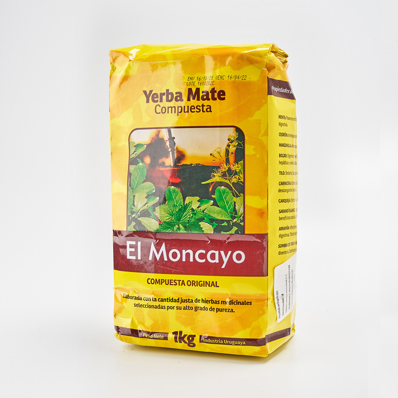 Yerba Mate El Moncayo Compuesta X1k