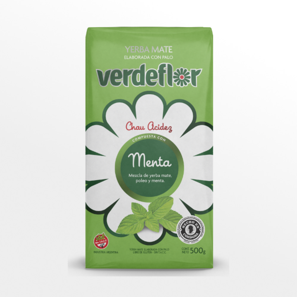 Yerba Verdeflor Menta X500grs