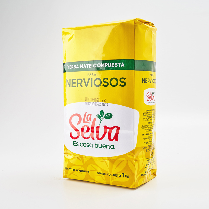 Yerba Mate Selva P/nerviosos X1kg