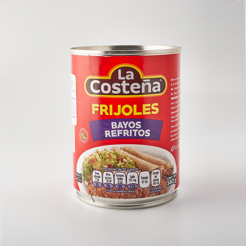 Frijoles Bayos La Costeña Refritos