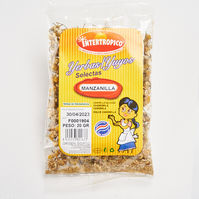 Manzanilla Intertropico X20grs