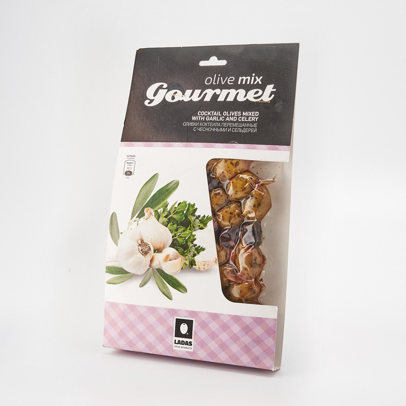 Mix Olivas Garlic Celery 250grs