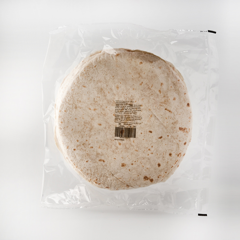 Tortilla Nagual Trigo X20cm X18unid